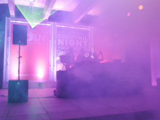 Nebel auf der Bühne