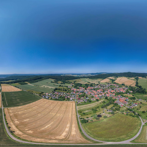 360 Grad Panorama von Wiershausen