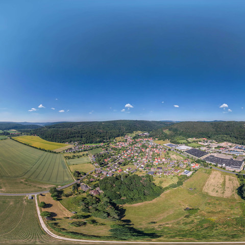 360° Panorama von Volkmarshausen