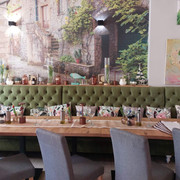 Innenraum des Restaurant "Portofino" in Slubice