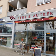 Cafe "Brot & Zucker" von außen