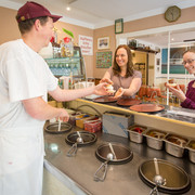 Eisdiele "Berliner Tor" in Altlandsberg