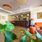 Rezeption im Hotel Einklang