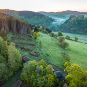 Trekkingplatz U1 am Uplandsteig Trekkingplatz U1 am Uplandsteig