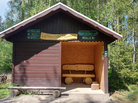 Clausnitzer Hütte am Kammweg