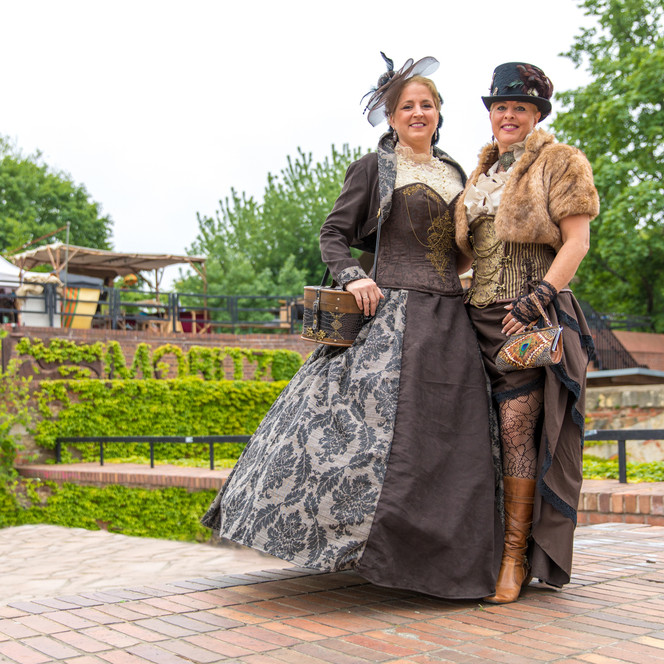 Besucher beim Wave Gotik Treffen Leipzig - Veranstaltungen in Leipzig