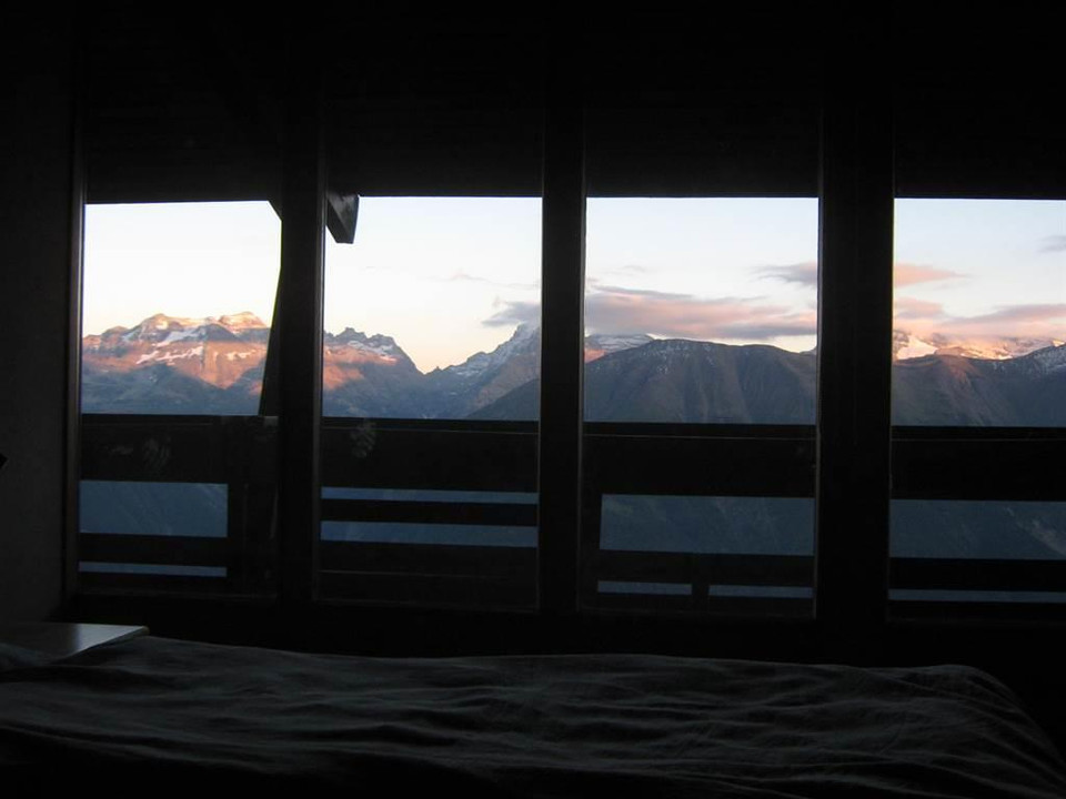 Aussicht aus dem Elternschlafzimmer