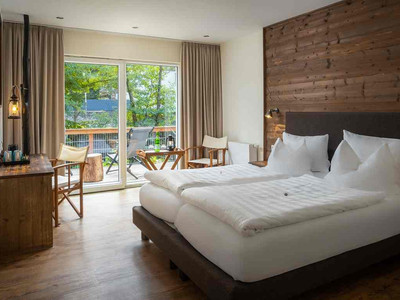 Bodetaler Basecamp Lodge in Neuwerk - Doppelzimmer