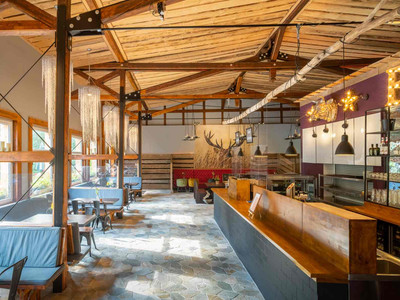 Bodetaler Basecamp Lodge in Neuwerk - Wirtshaus