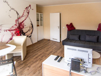 Wohnzimmer im Gästeappartement Hoppe in Salzgitter-Bad