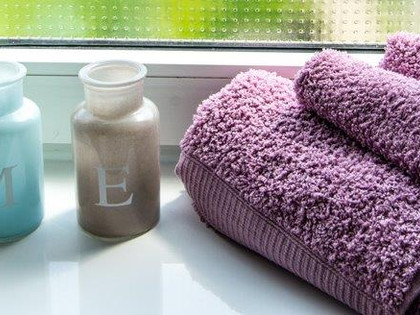 Badezimmerdeko im Gästeappartement Hoppe in Salzgitter-Bad