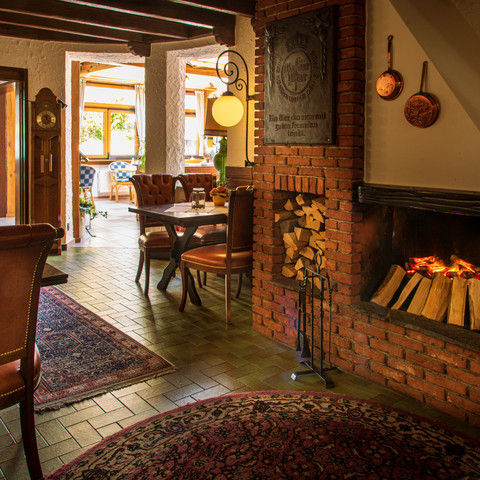 Innenansicht Kamin Zur Post