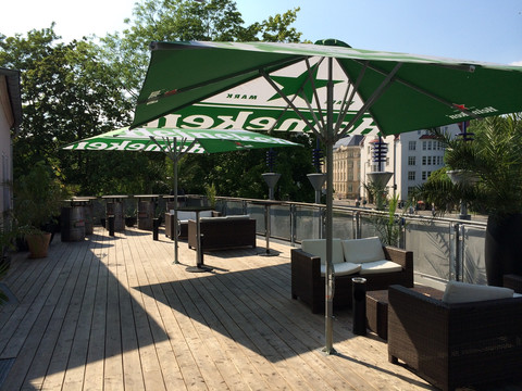 Terrace of the LUXOR Chemnitz Terrasse des LUXOR ChemnitzTerrace of the LUXOR Chemnitz