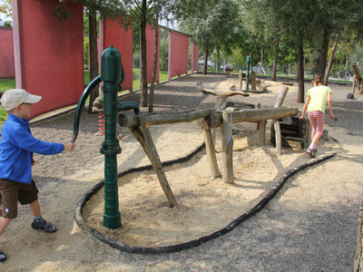 Matschespielplatz im Bürgerpark Wernigerode