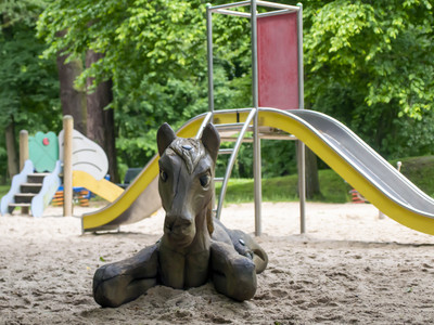 Kleinkinderspielplatz im Stadtpark Nordhausen