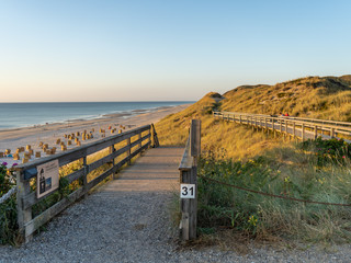 Strandübergang Campingplatz
