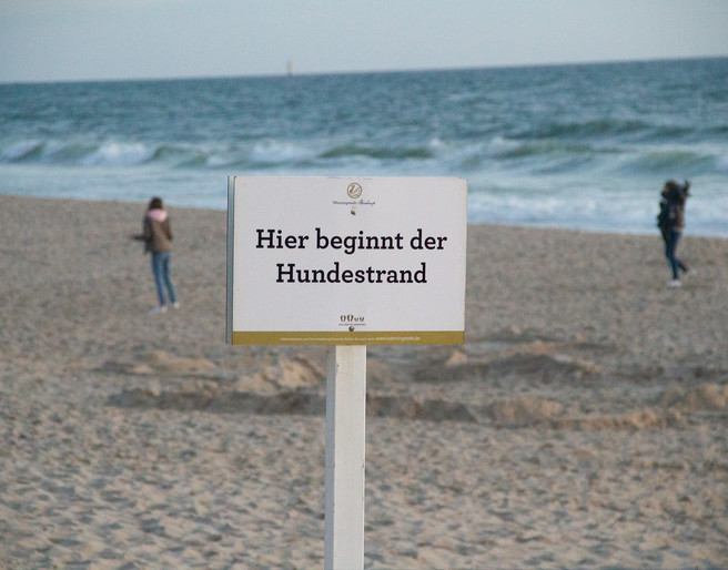 Hundestrand Seestraße Süd