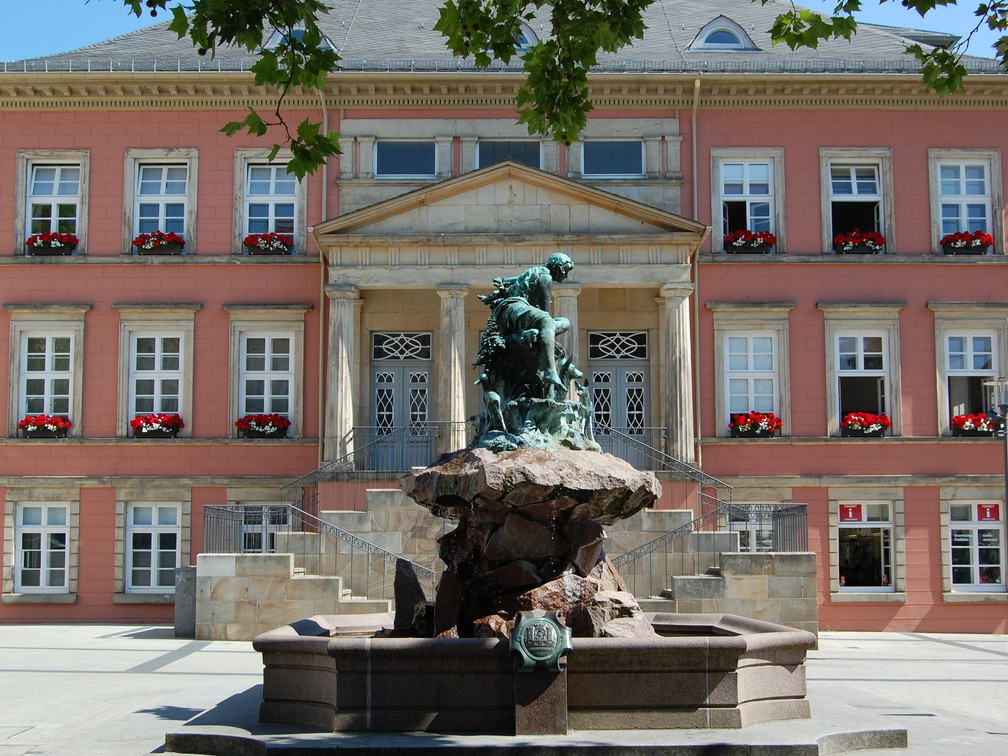 Donopbrunnen auf dem Detmolder Marktplatz