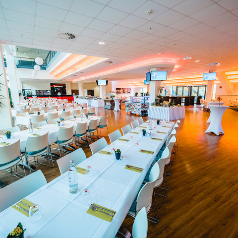 Congress area Kongress-Bereich im Rudolf Harbig StadionCongress area