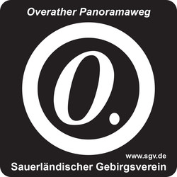 Markierungszeichen Overather Panoramaweg