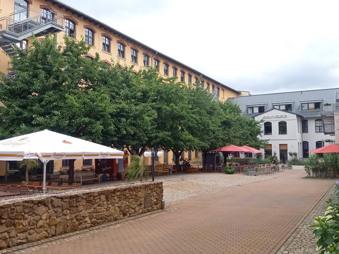 Schönherrfabrik Chemnitz Innenhof
