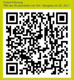 Ticket Führung Grubenbahn