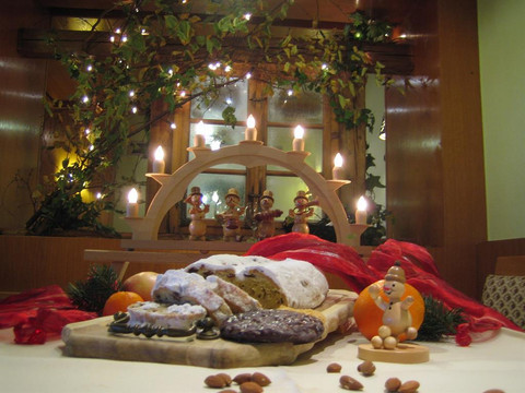 Weihnachtszeit im "Barbarins" Erzgebirge