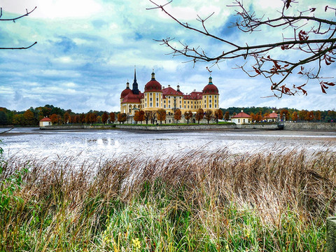 Schloss Moritzburg im Winter