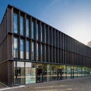 Historical Archive of the City of Cologne with Rhenish Image Archive Modernes Archivgebäude mit GlasfassadeModern archive building with glass façade