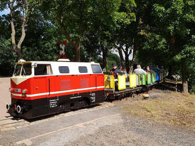 Parkeisenbahn Vatterode - Bahnübergang