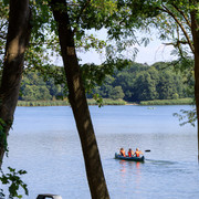 Sommerliche Idylle am Kronensee in Ostercappeln