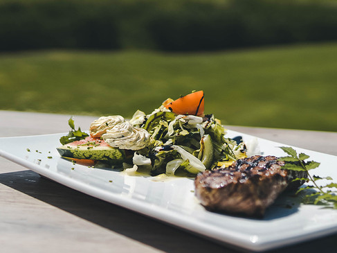 Restaurant Termühlen Golfclub Teller