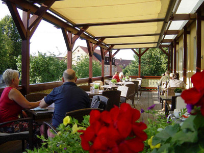 Kurhotel Bad Suderode - Terrasse