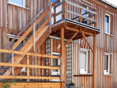 Ferienwohnung am Kroatenbach in Lautenthal - Treppe