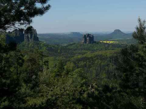 Blick nach Ostrau