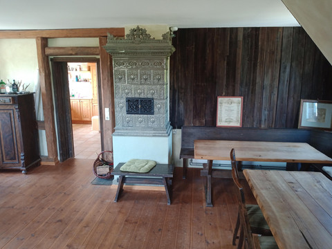 Kamin im Gruppenraum