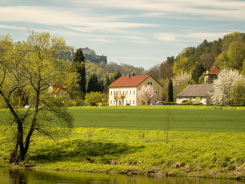Hausansicht von weiten