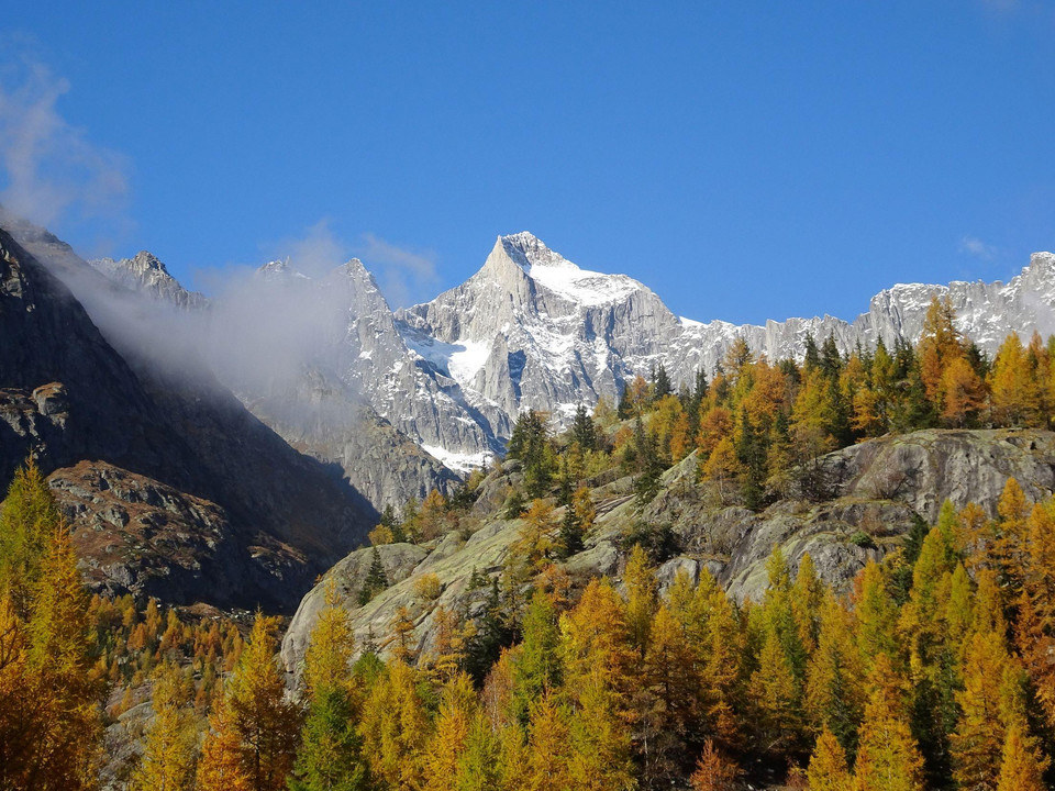 Wannenhorn im Herbst