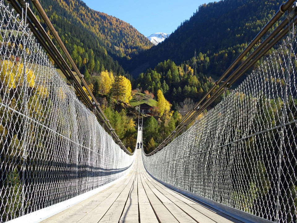 Hängebrücke Fürgangen Mühlenbach