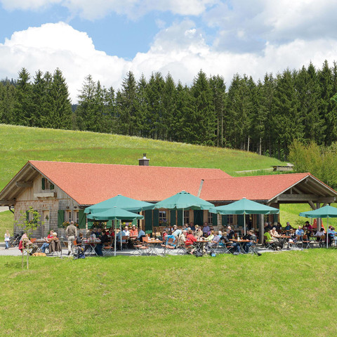 Panorama-Hütte Aussenansicht