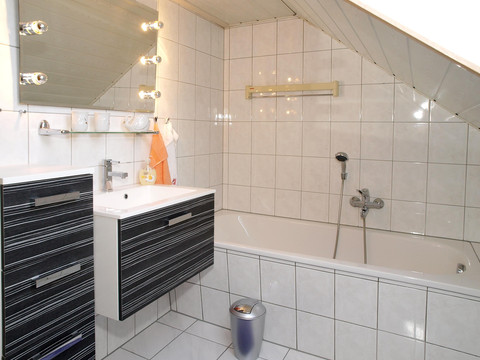 Badezimmer,Ferienwohnung Simone