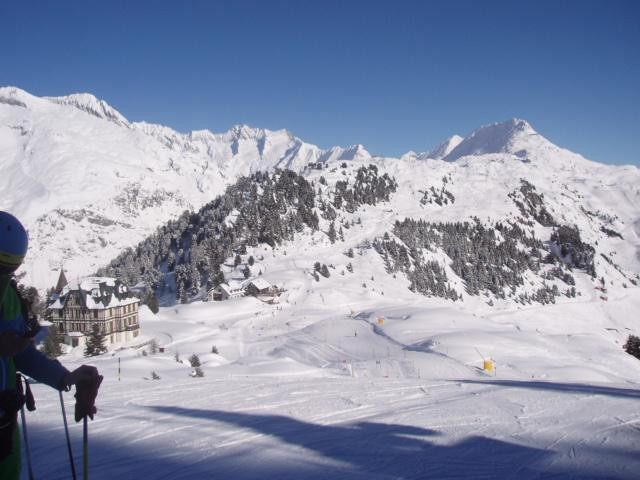 Riederalp im Winter von der Riederfurka