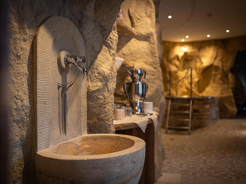 Wellnessoase- Getränkestation