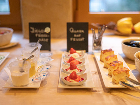 Frühstücksbuffet- süßer Nachtisch