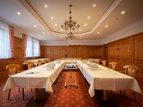 Möglichkeit zum Tagen im Hotel