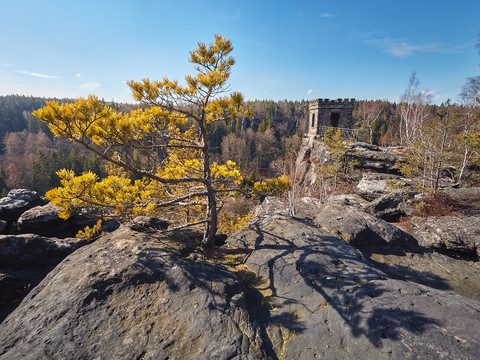 Pohled na Kaiser-Wilhelm-Feste Pohled na Kaiser-Wilhelm-Feste