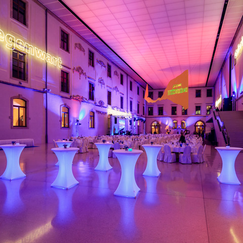 Atrium of the Albertinum Dresden Lichthof Albertinum DresdenAtrium of the Albertinum Dresden