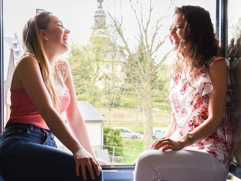 Buntes Haus Seiffen_Zimmer_Ausblick_221