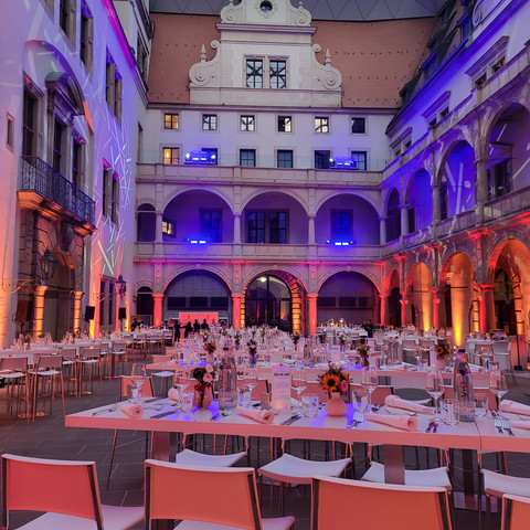 Small courtyard Kleiner Schlosshof im ResidenzschlossSmall courtyard in the Royal Palace