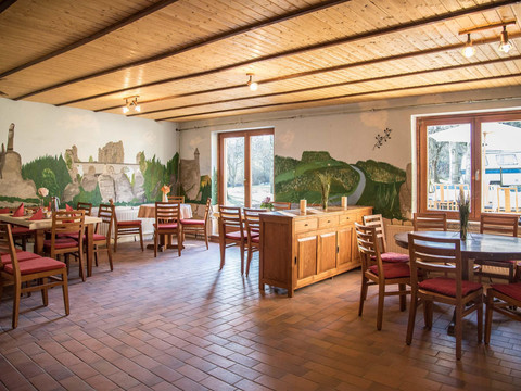 Aufenthaltsraum für alle Gäste des Hauses